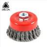 Knotted Brass Steel Wire Wheel Brush