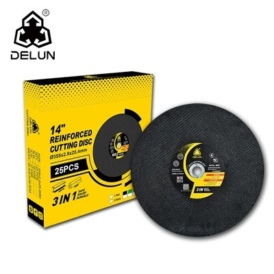 DELUN High-Quality Industrial 355 mm Cutting Disc